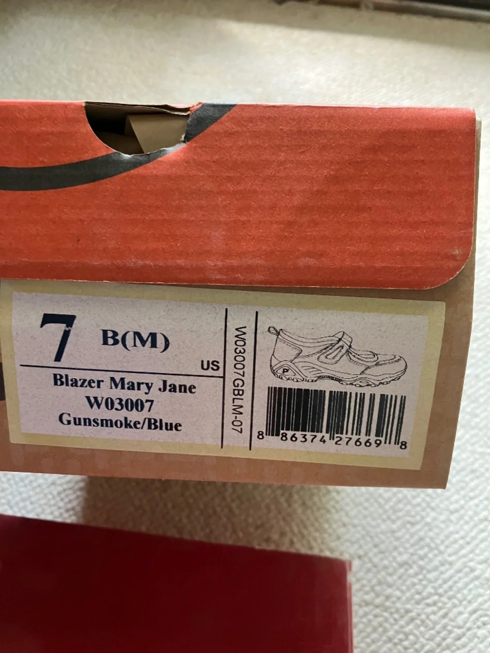 7 M Propet Mary Jane casual walking shoes